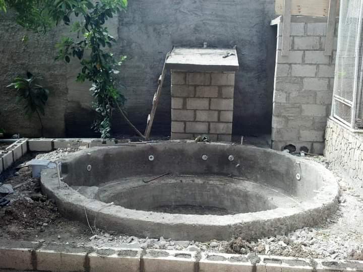 Construcción de piscina